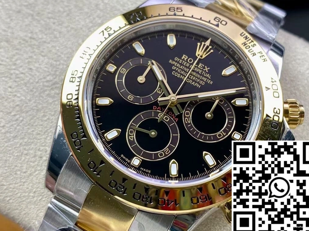 Dial M116503-0004 Daytona Rolex Black BT Factory Gold Yellow 0122